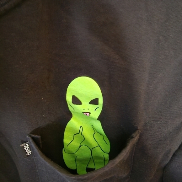 Ripndip Alien Longsleeve Size Medium - Picture 6 of 8